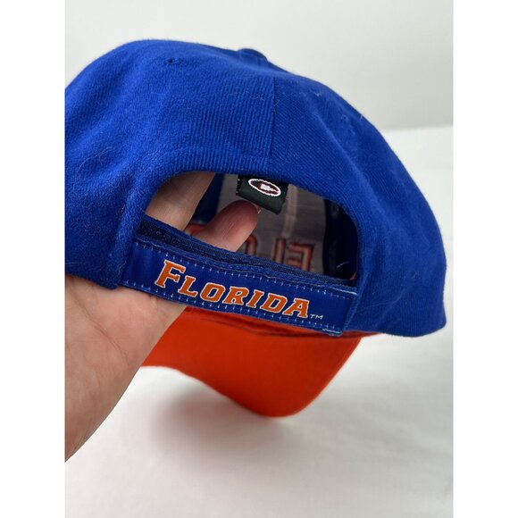 Florida Gators Blue & Orange Colosseum Adjustable Baseball Cap 100% Cotton - Picture 4 of 6